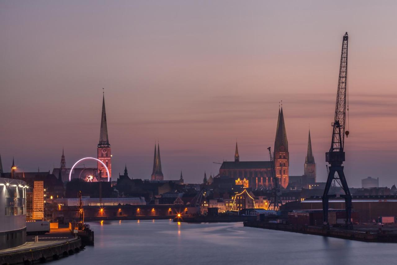 Hotel Die Reederin Lubeka Zewnętrze zdjęcie